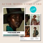 Your 2 Page Actor/Model Comp Card Template v1