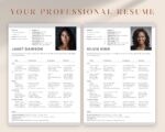Your Actor Resume/CV Template v3 with Corner Headshot
